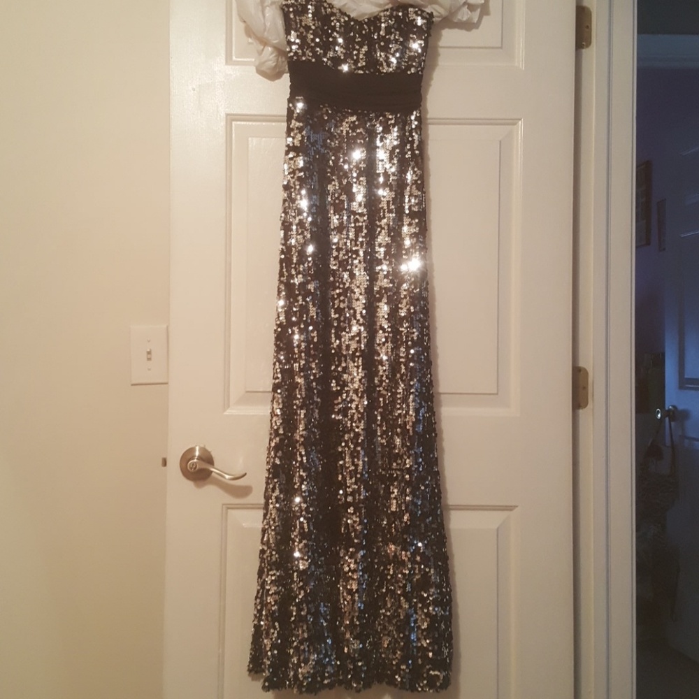 Long Sequin Dress